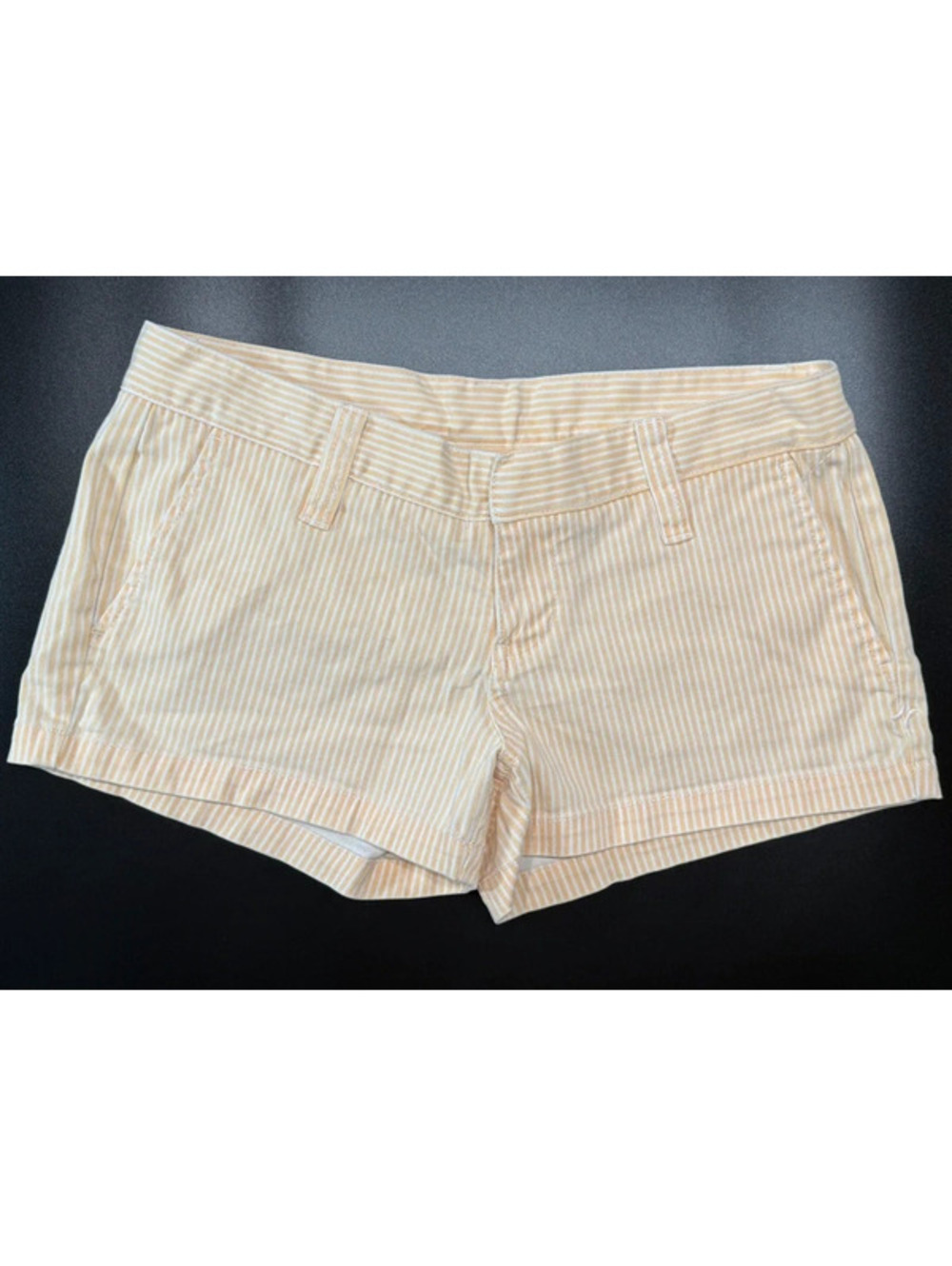 Hurley Yellow Striped Shorts - size 3